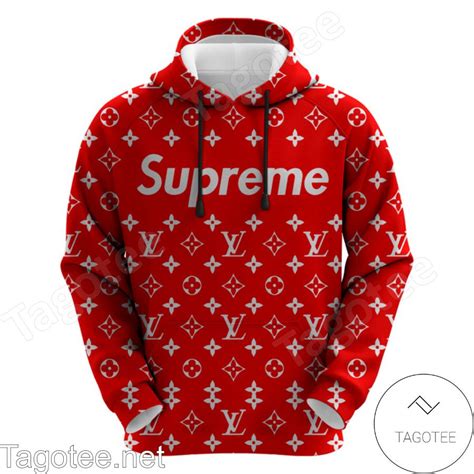 cheap louis vuitton supreme hoodie
